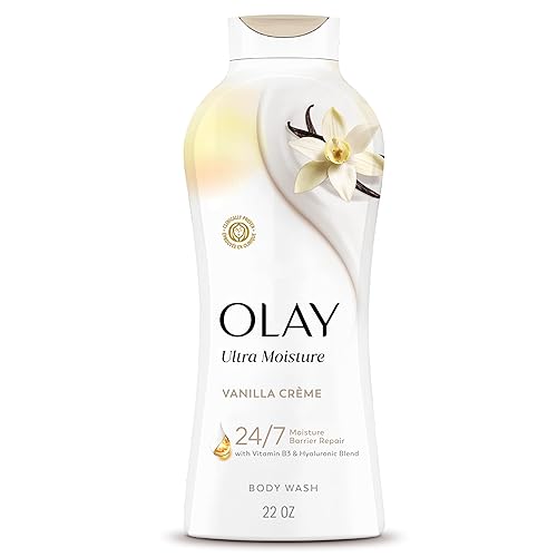 Olay Body Wash for Women, Ultra Moisture, 24/7 Moisture Barrier Repair, Hydrating Formula for Visibly Healthy Soft Skin, Vitamin B3 & Hyaluronic