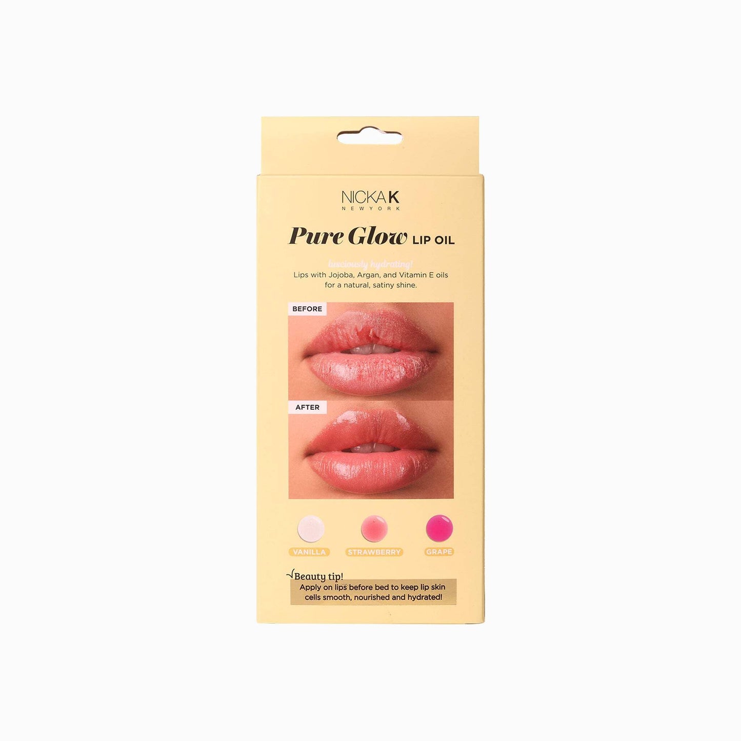 NICKA K NEW YORK Pure Glow Lip Oil (Pure Glow)