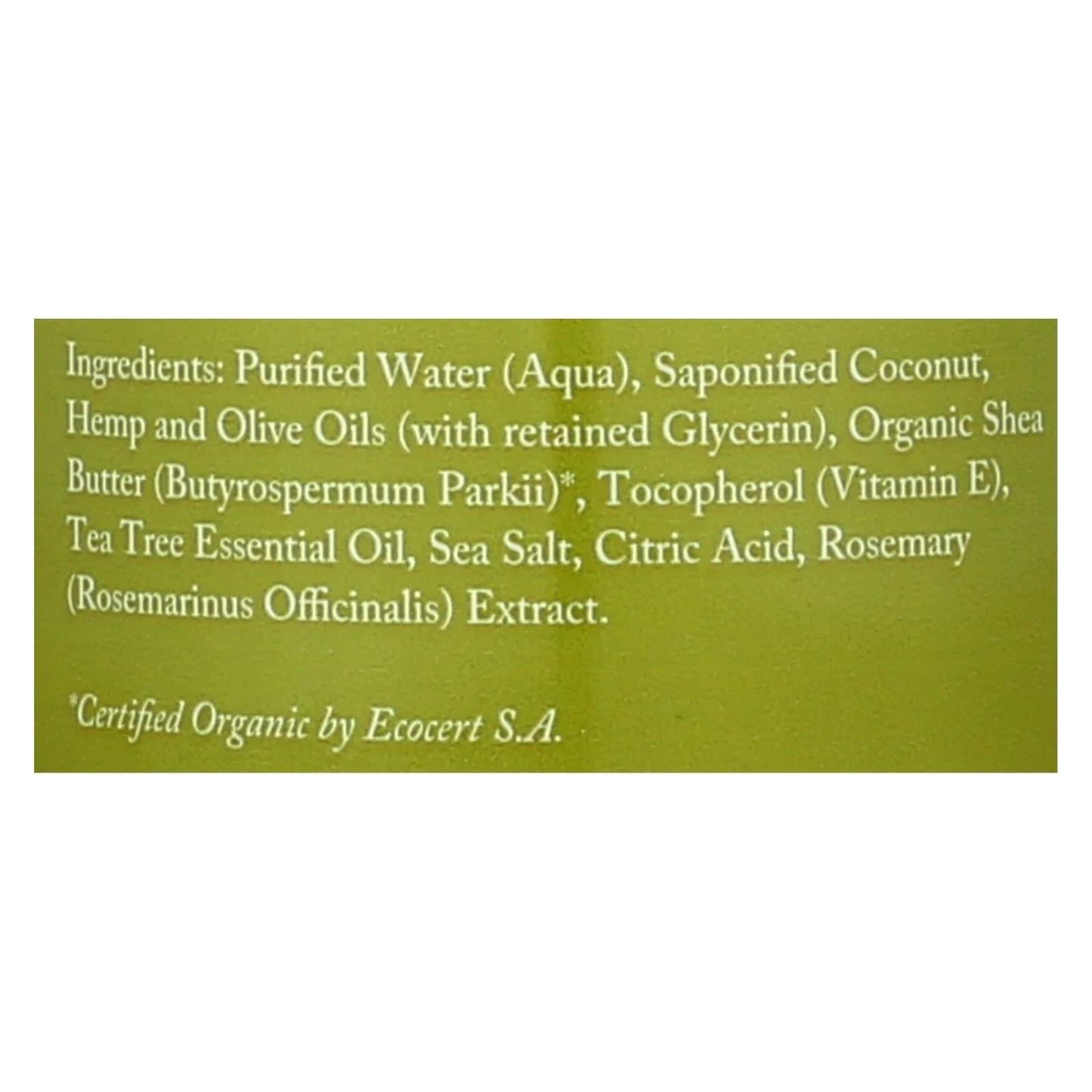 Dr. Woods Shea Vision Pure Castile Soap Tea Tree - 8 fl oz Beauty & Personal Care Dr. Woods