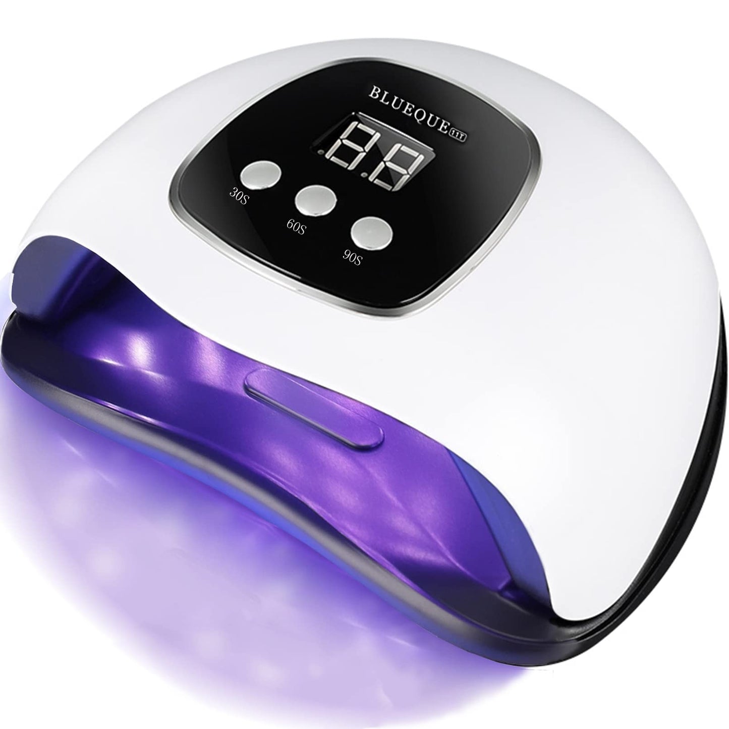 BIGBEAR UV Light for Nails, 48W LED Nail Light for Gel Polish, Fast Nail Dryer with Automatic Sensor, 3 Timer Setting, Small & Portable, UV LED Nail Beauty and Personal Care BIGBEAR Default Title