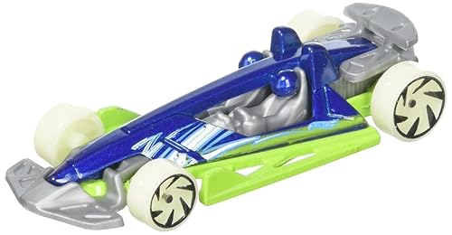 HOT WHEELS GLOW WHEELS 1/10,BLUE/GREEN BASE TRACK HAMMER 232/265