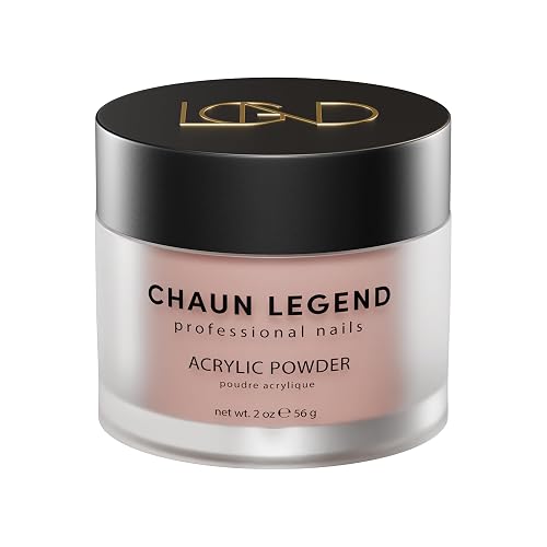 Chaun Legend Acrylic Powder 2 Ounce Blushing Bride Long Lasting Shimmery Enhance Nail Acrylic Powder for Professional Art and Creative Designs Beauty & Personal Care Chaun Legend Professional Nails