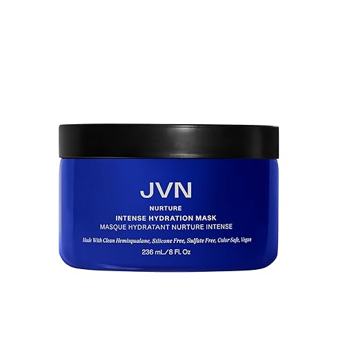 JVN Nurture Intense Hydration Mask | New & Improved | Hydrating Treatment For Smooth, Silky, Nourished Hair (8 Fl Oz)