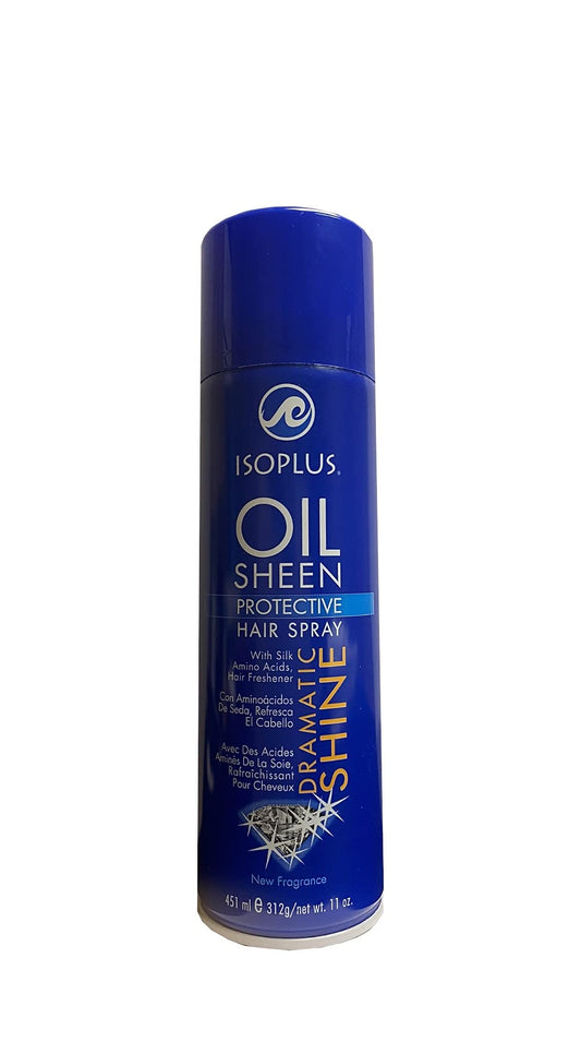 Isoplus Oil Sheen Hair Spray 11 Oz,Pack of 3 Beauty & Personal Care Isoplus
