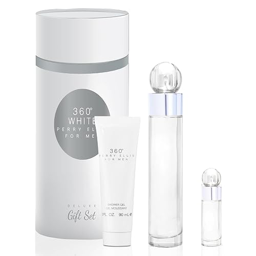 Perry Ellis 360° White for Men 3-Piece Gift Set