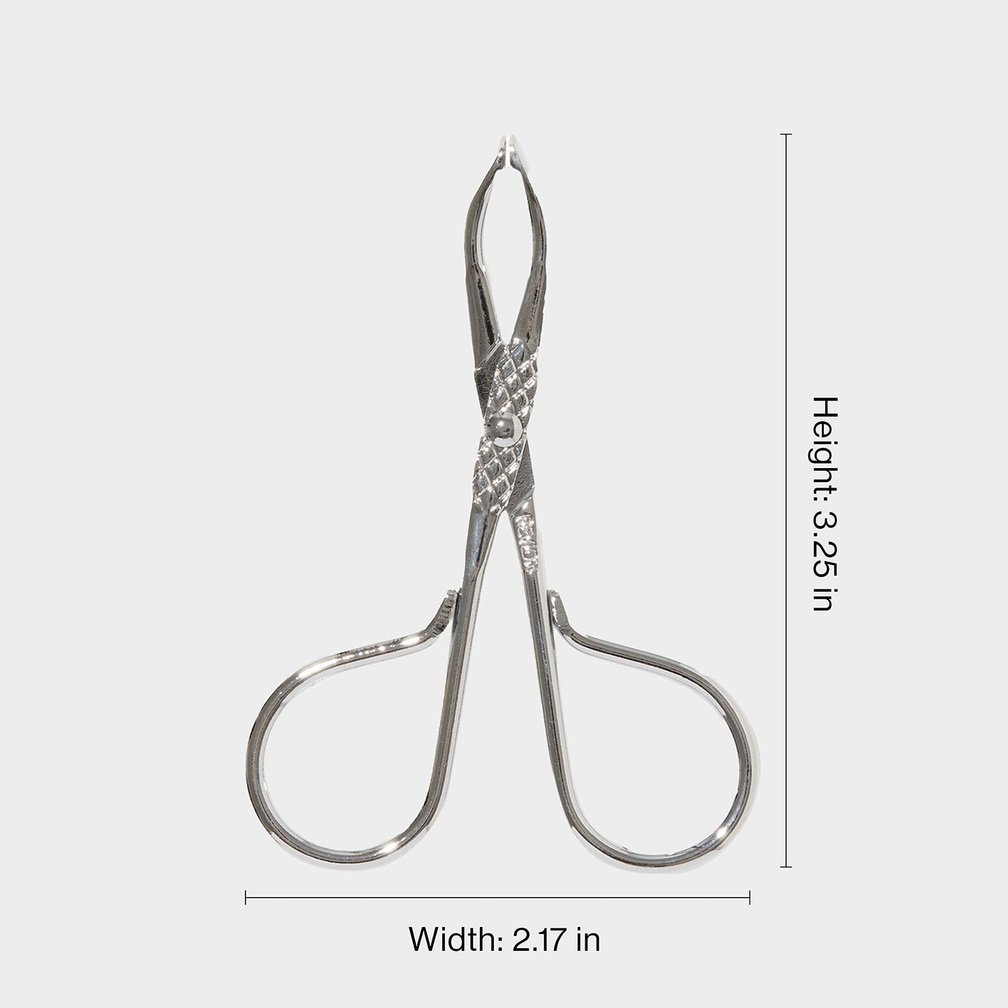 Revlon PerfecTweeze Scissor Tweezers, Slanted Tip, For Eyebrow Shaping and Hair Removal, Ergonomic Handle Design, Stainless Steel, 1 Count