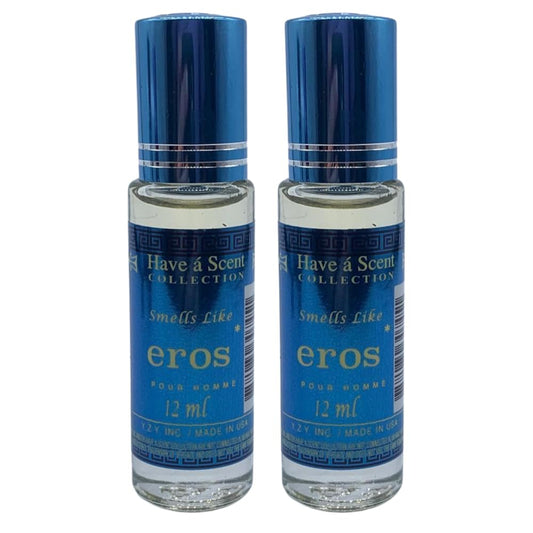 Fragrance Perfume smell like Very Eros Parfum Roll On Oil 12ml (Pack of 2) Beauty & Personal Care E de B