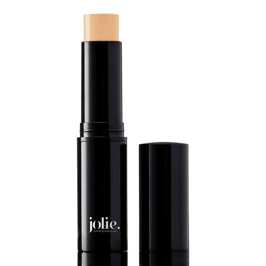 Jolie Ultra Longwear Skin Foundation & Concealer Stick - Vegan, Paraben & Cruelty Free (Almond)