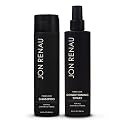 Jon Renau Fiber Love Wig Care Bundle, Synthetic Wig Shampoo and Leave In Conditioning Spray, Sulfate and Paraben Free Wash and Detangling System