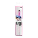 KISS Ruby Kisses Premium C Curve Eyeshadow Cosmetic Brush, Professional Quality Cruelty Free Make-Up Tool with Soft 100% Synthetic Bristles