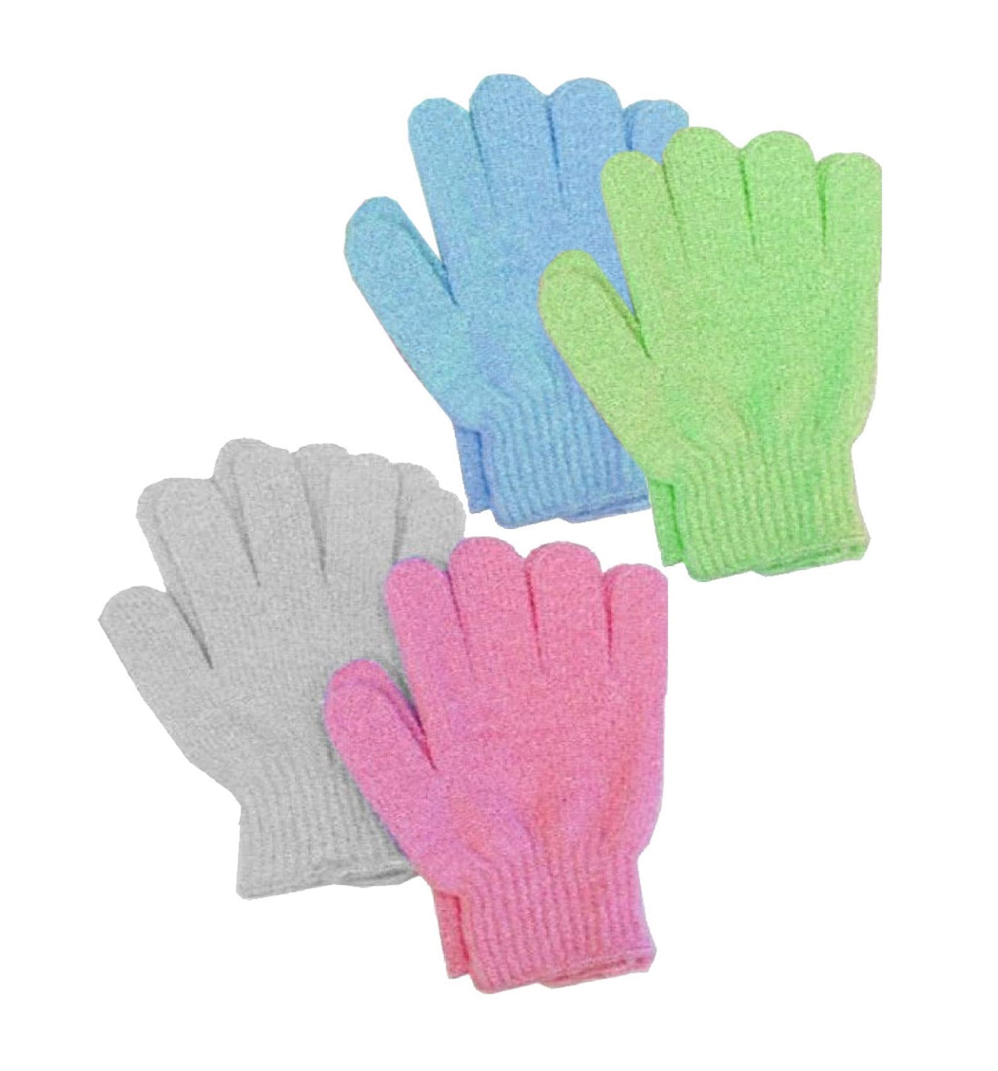 Aquasentials Exfoliating Bath Gloves (4 Pairs) Beauty and Personal Care Aquasentials