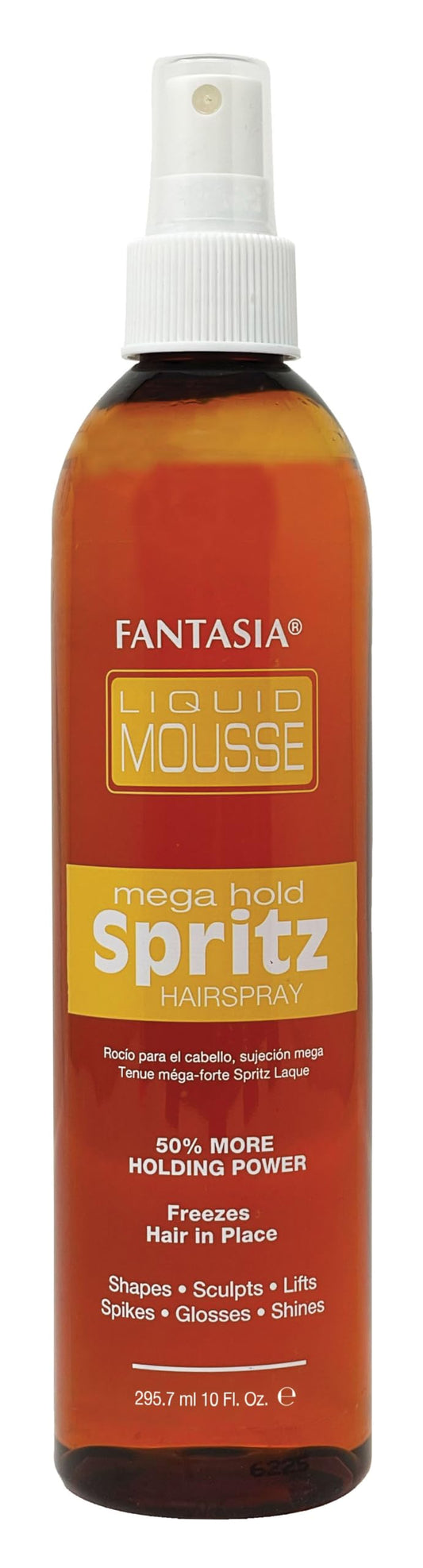 Fantasia Liquid Mousse Spritz Hair Spray Mega Hold 10.0 Fl Oz (Pack of 1) Beauty & Personal Care Fantasia
