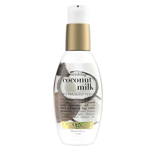 OGX Nourishing + Coconut Milk Anti-Breakage Serum, 4 Fl Oz