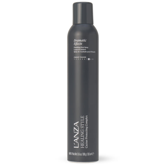 L'ANZA Healing Style Dramatic F/X Hair Spray Firm Hold Finishing Hairspray, Anti Humidity & Heat Protection, Long-Lasting Control, Adds Shine