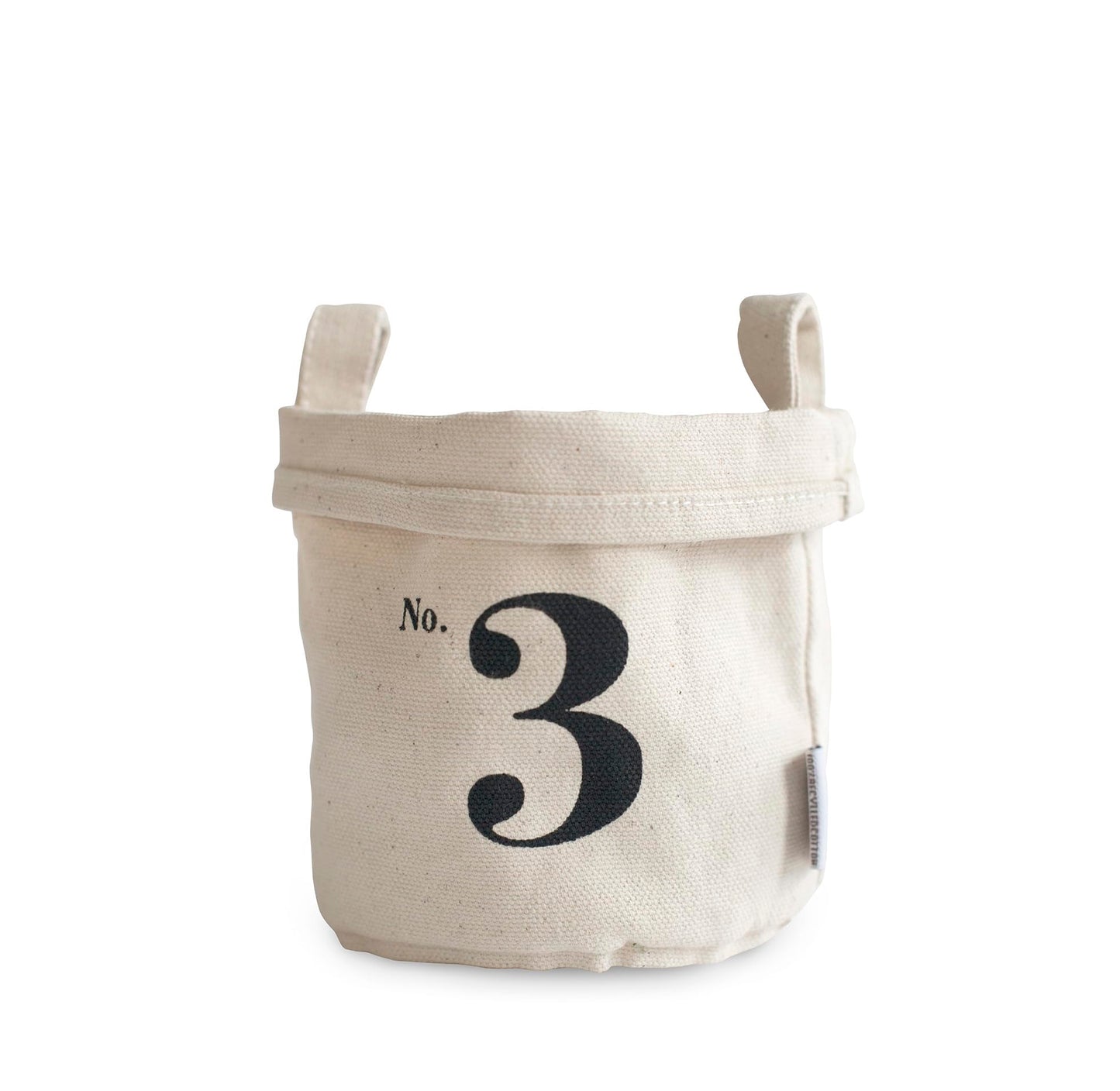 MAIKA Recycled Canvas Bucket, No. 3, Medium
