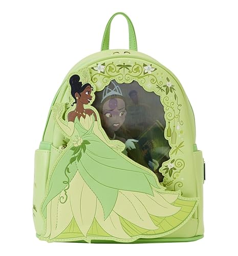 Loungefly Disney Princess and the Frog Tiana Lenticular Mini Backpack Standard