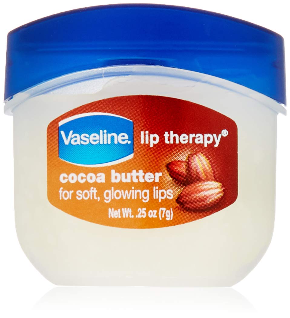 Vaseline Lip Therapy Cocoa Butter, .25 oz (Pack of 9)