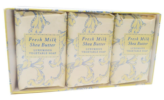 Greenwich Bay - Botanical Bar Gift Set - Fresh Milk & Shea Butter Beauty & Personal Care Greenwich Bay