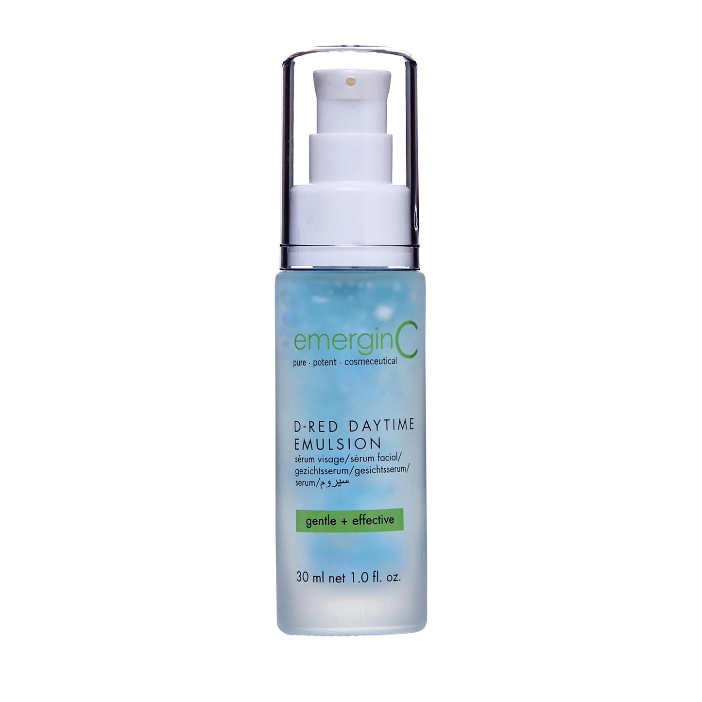 emergin C D-Red Daytime Emulsion - Gentle + Effective Redness Reducing Formula with Aloe Vera, Chamomile + Vitamin E - Soothing, Calming Emulsion