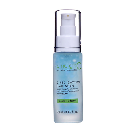 emergin C D-Red Daytime Emulsion - Gentle + Effective Redness Reducing Formula with Aloe Vera, Chamomile + Vitamin E - Soothing, Calming Emulsion Beauty & Personal Care emergin C