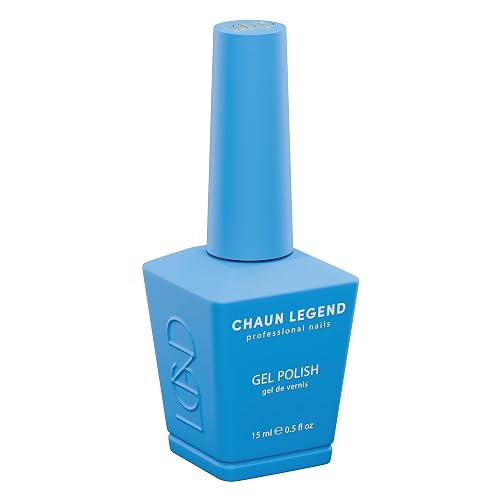Chaun Legend UV Gel Nail Polish, 0.5 Ounce Long Lasting Salon Quality, Bubble Free Professional Manicures, Quick Dry, High Shine, Sea Breeze LG5059 Beauty & Personal Care Chaun Legend Professional Nails