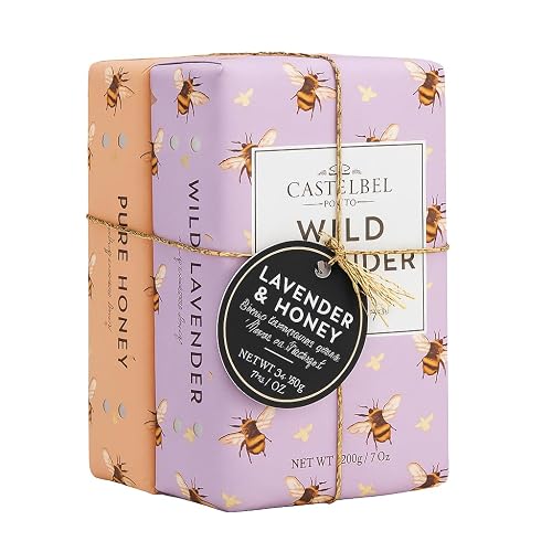 Castelbel 2 Pack Wild Lavender & Pure Honey Beauty & Personal Care Castelbel