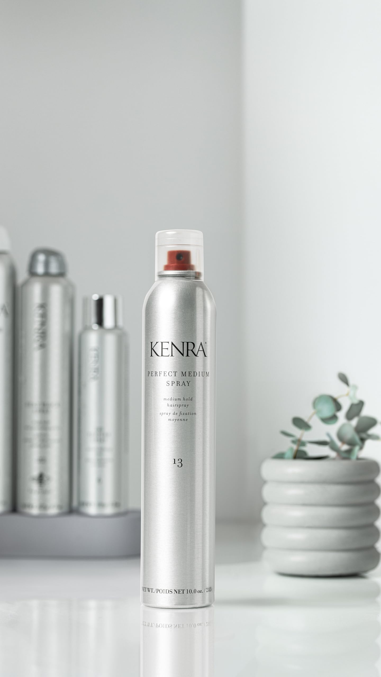 Kenra Professional Perfect Medium Spray 13 50% | Provides Styling Control Without Stiffness | Medium Hold | Fast-Drying Formulation | High Shine