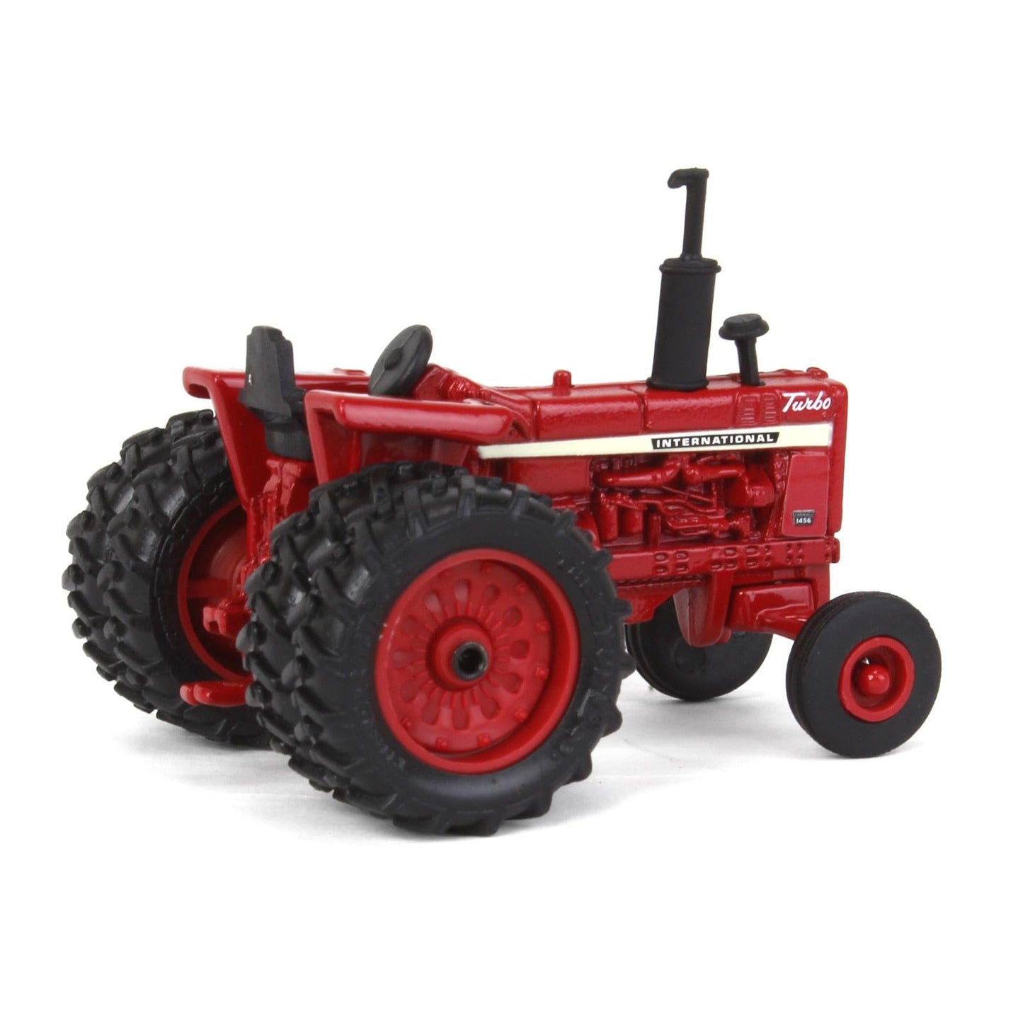 International Harvester 1/64 Farmall 1456 Tractor with Rear Duals & FFA Logo, Red, 3+