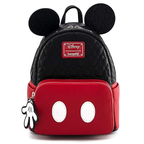 Loungefly Disney Mickey Mouse Quilted Cosplay Mini Backpack