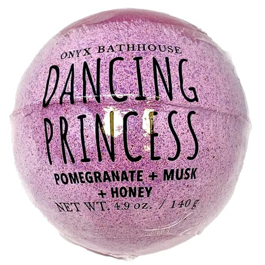 Onyx Bathhouse Dancing Princess 4.9oz Bath Bomb - Two Count