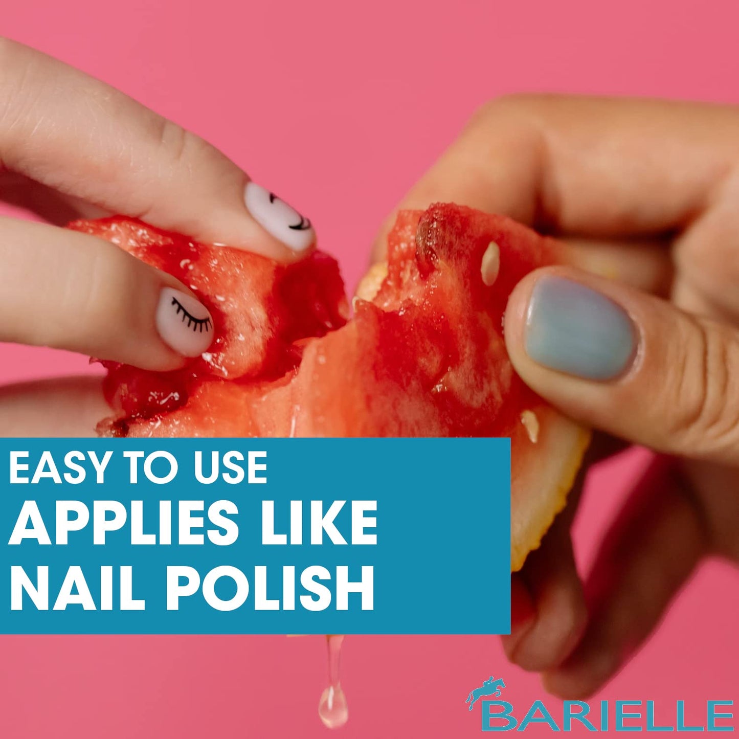 Barielle Clearly Noticeable Nail Thickener, Top Coat Instantly Thickens Nails Up To 50%, Perfect for Damaged Nails, Quick-Drying, Heals Cracked