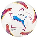 La Liga 1 FIFA Quality Pro Match Ball - Official Ball Used in Spanish Top Flight, Robust and Aerodynamic Play, Classic Puma Design (Puma White-Multi…