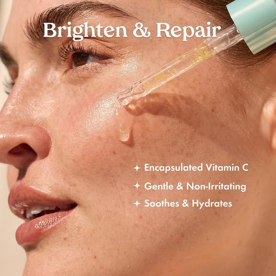 Kopari Star Bright Vitamin C Discoloration Correcting Serum with Kakadu Plum & Niacinamide, Brighter Complexion, Soothe & Diminish Dull Skin, 1.7oz