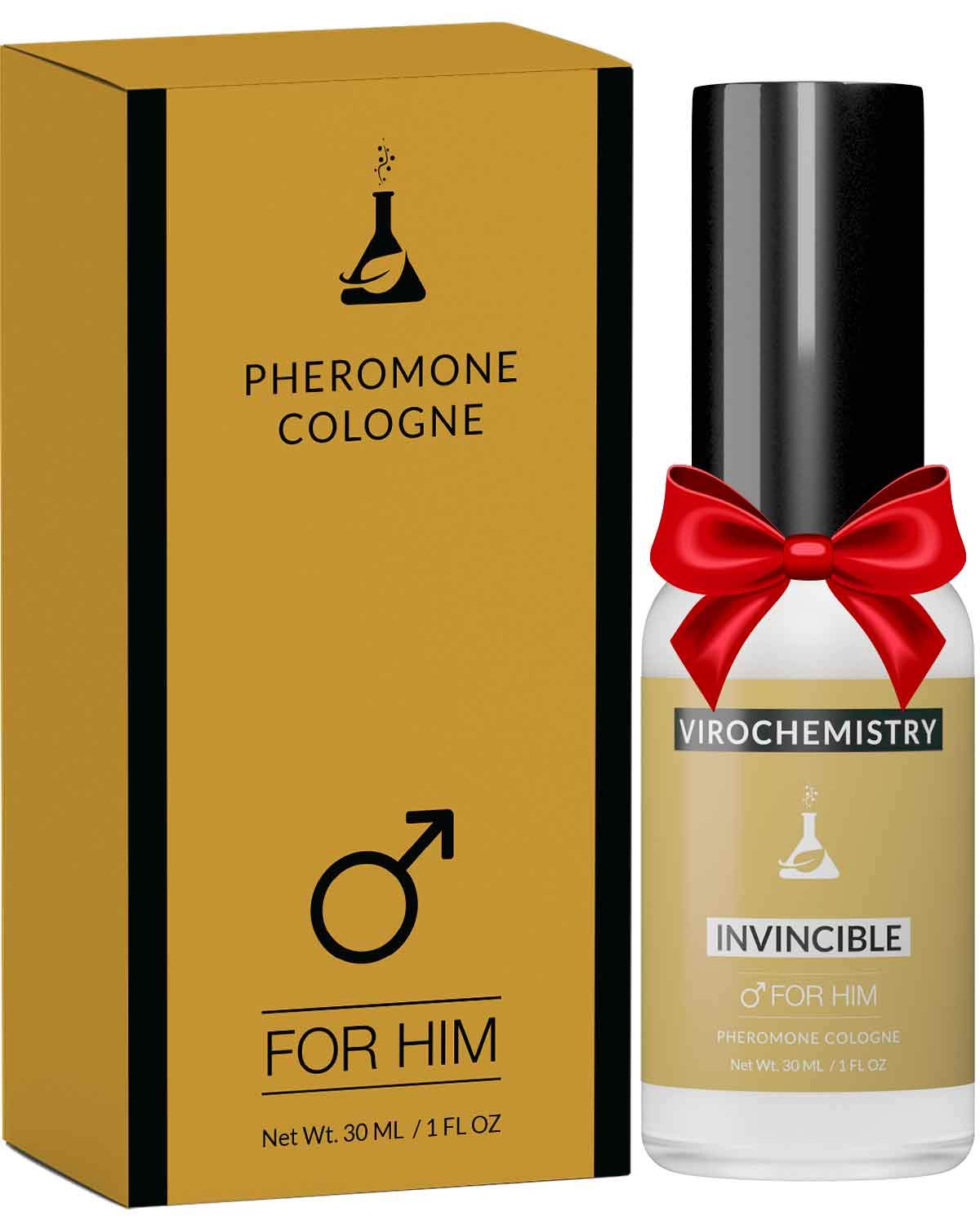 VIROCHEMISTRY Pheromone Cologne, Bold, Extra Strength Formula for Him [Invincible] - 30ml
