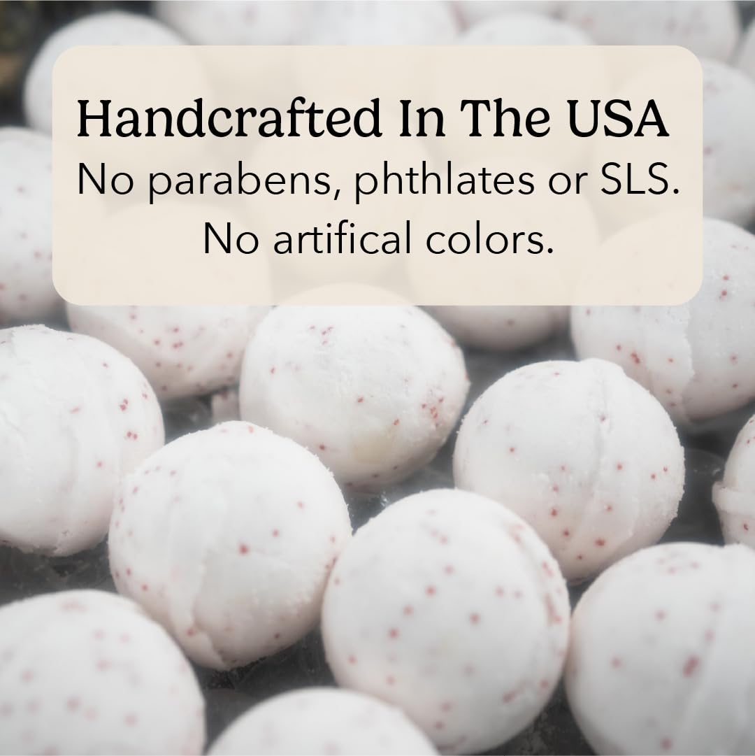 PACHA SOAP Co. Holiday Bath Bomb Card 3 Pack, Frothy The Snowman - Scents of Lavender, Moisturizing, Naturally Derived & Handcrafted in The USA