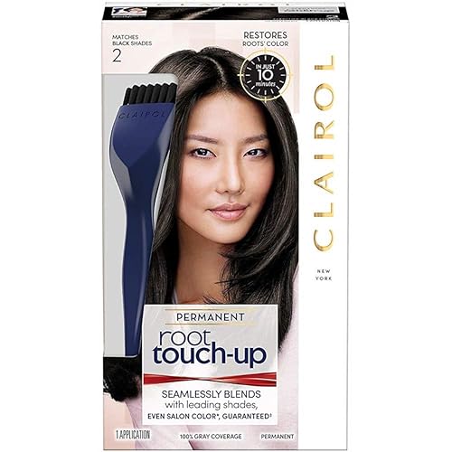 Clairol Permanent Root Touch-Up, Black [2], 1 ea