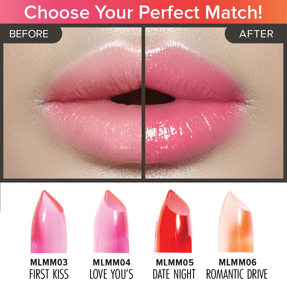 Absolute New York MLMM05 Match Maker Jelly Lipstick, Color Adapting Reacts to Natural PH, Non Sticky Finish Lipstick