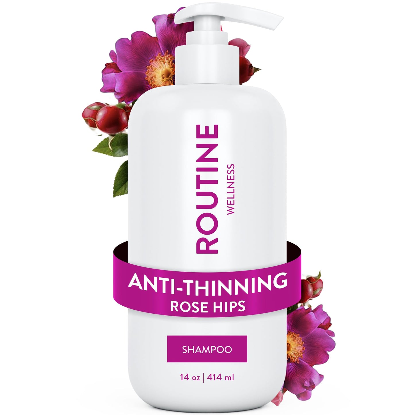 Routine Wellness Anti-Thinning Volumizing Shampoo - Rose Hips Beauty and Personal Care Routine Wellness Default Title
