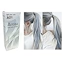 Berina A21 Light Grey Silver Permanent Hair Dye Color Cream Unisex - Punk Style