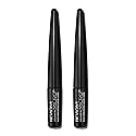 REVLON ColorStay Micro Easy Precision Liquid Eyeliner, Waterproof, Smudgeproof, Longwearing with Felt Tip Applicator, 301 Blackout, 2 pack
