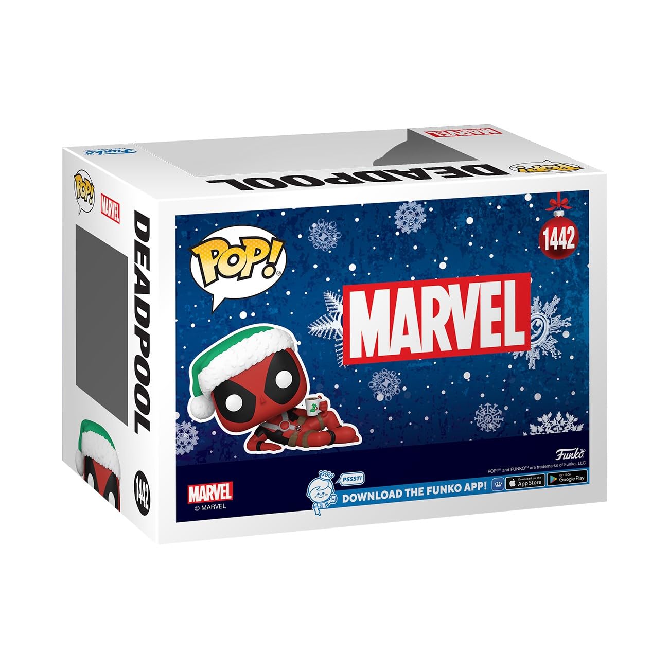 Funko POP! Marvel: Holiday - Deadpool - Marvel Comics - Collectable Vinyl Figure - Gift Idea - Official Merchandise - for Kids & Adults - Comic Books…