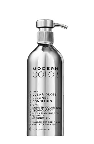 Modern Color 3-in-1 Hair Color Refresh, Cleanse & Condition For 3x Shine - 100% Vegan, Cruelty-Free, Sustainably Packaged, Non-Toxic, Certified Clean