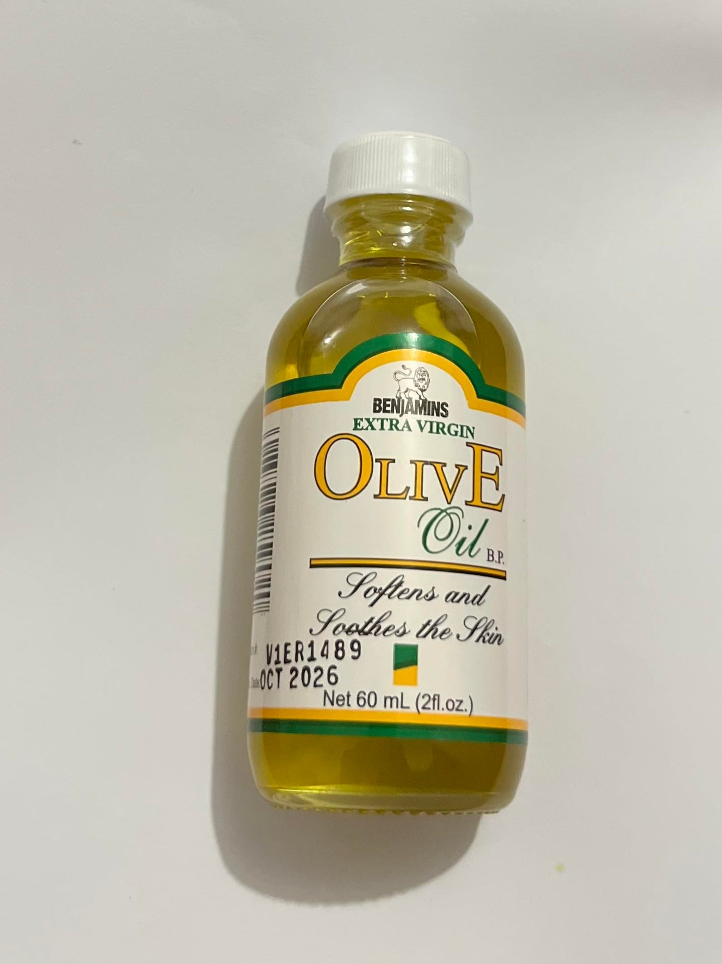 Benjamin's Extra Virgin Olive Oil 2 Ounce (Pack of 2)