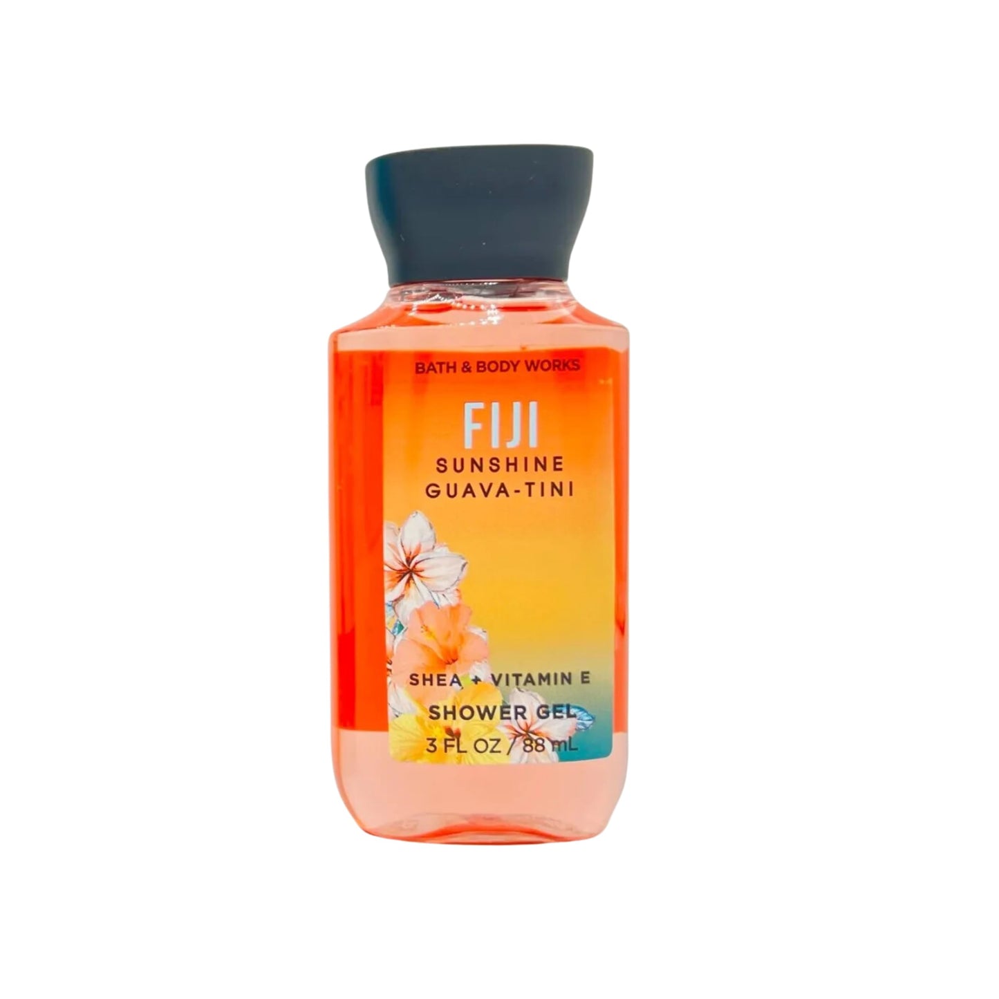 Bath & Body Works Mini Travel Size Shower Gel, 3oz Each (Fiji Sunshine Guavatini)