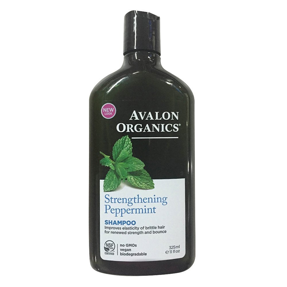 Avalon Organics Shampoo Strengthening Peppermint 11oz - Pack of 1