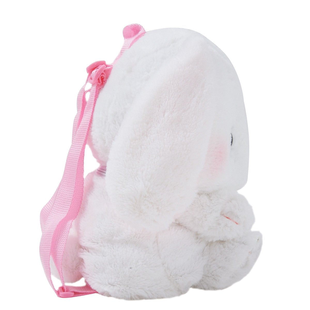 TOLLION Plush Stuffed Animal Backpack Bunny Backpack with Adjustable Gift for Women Girl (Brown+White)