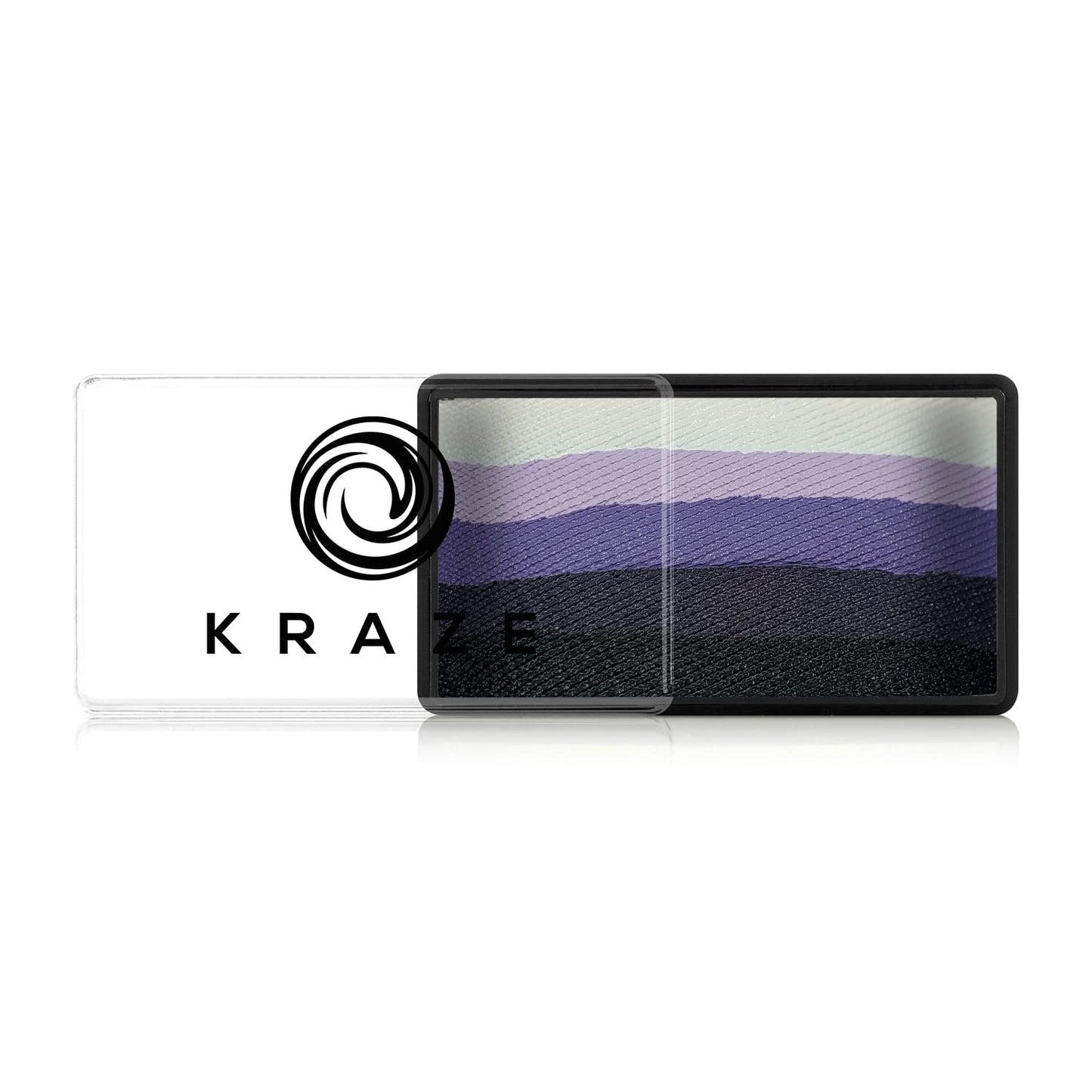 Kraze FX Dome Stroke - Amethyst (25 gm), Professional 1-Stroke Split Cake, Hypoallergenic, Non-Toxic, Water Activated Face & Body Painting Makeup