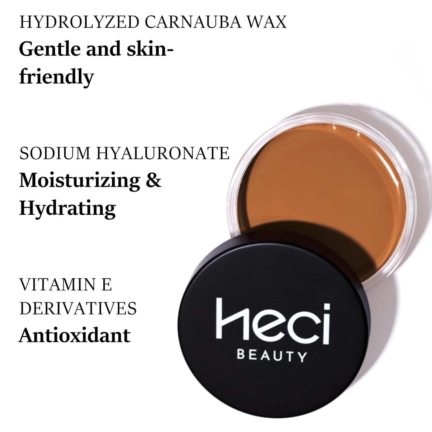 HECI BEAUTY Cream Bronzer with Brush, Creamy & Highly Pigmented Formula, Blendable Cream Contour Makeup with a Natural, Matte Finish - Buildable