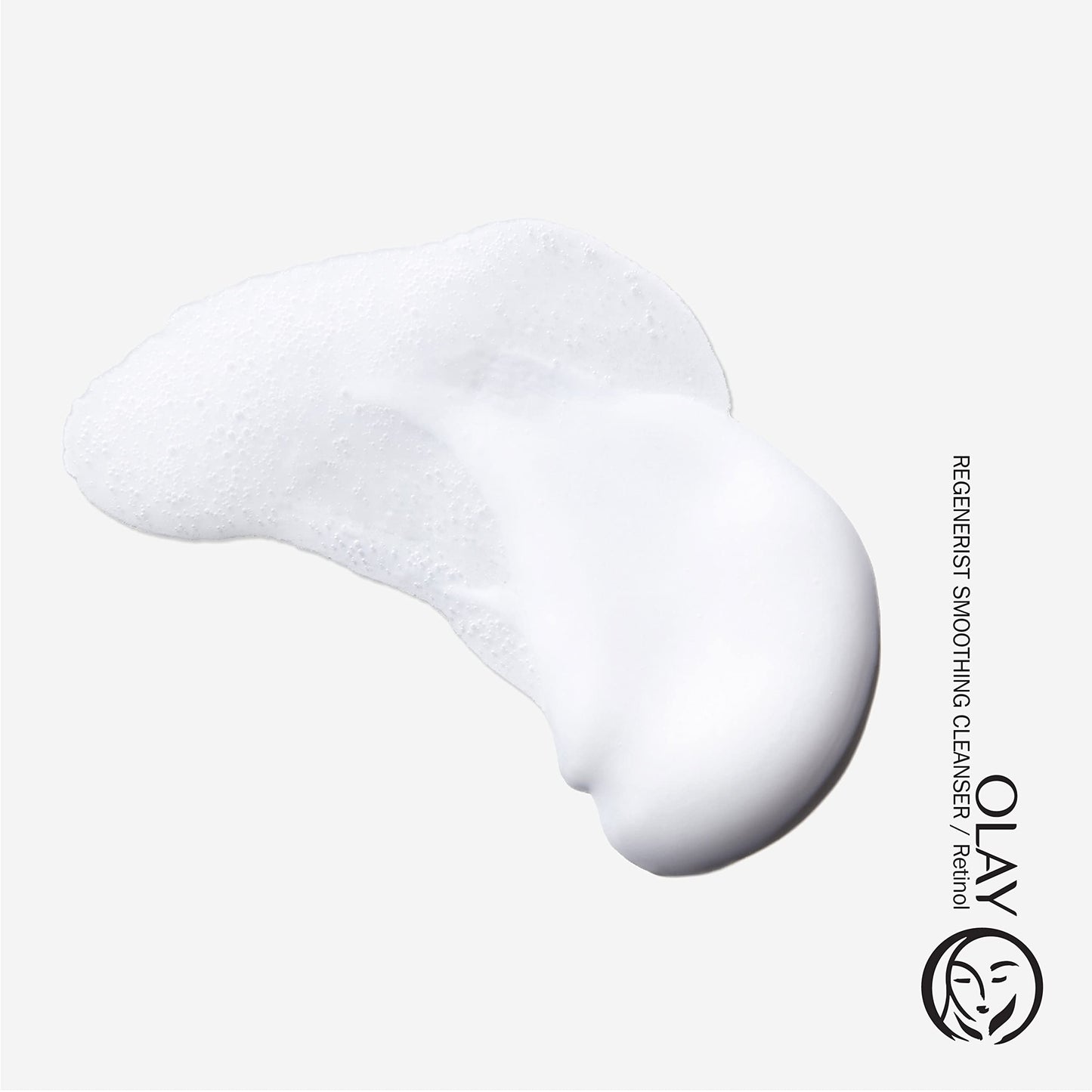 Olay Face Wash, Daily Facial Cleanser with Retinol, Peptides & Glycerin - Smoothing, Noursihes Skin Surface, Hydrates while Cleansing - Sulfate-Free