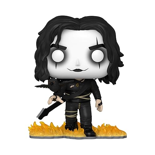 Funko POP! Movies: The Crow - Eric Draven with Crow - Collectable Vinyl Figure - Gift Idea - Official Merchandise - for Kids & Adults - Movies Fans…